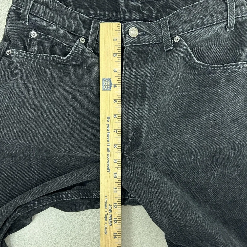 Levis 550 Jeans Mens 33x36 Black Vintage Orange‎ Tab 90's Relaxed Fit Tapered